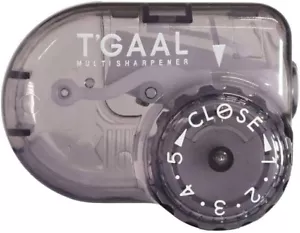 (UK Dispatch) Kutsuwa T'GAAL Pencil Sharpener Adjustable Angle STAD RS036BK New - Picture 1 of 2