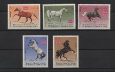 Yemen 1967 Cavalli serie cpl nuova integra MNH N2935