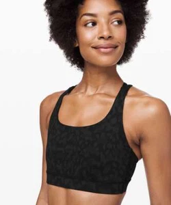NWT - Lululemon Energy Bra Formation Camo Deep Coal Multi | SIZE: 8 - Picture 1 of 10
