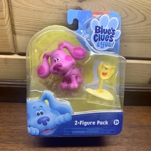 Nickelodeon Blue's Clues And You 2 Figuren Spielset Magenta und Schaufel NEU - Bild 1 von 2