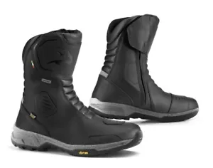 Falco Warden wasserdichte Motorradstiefel - schwarz - Bild 1 von 1