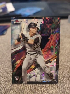 🔥2024 Topps Finest Checkerboard Refractor Henry Davis, Pittsburgh Pirates - Picture 1 of 2