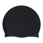 Adults High Elastic Swimming Caps Waterproof Swimming Cap Silicone Diving Hat wi