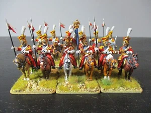 Miniaturas de primera fila Napoleónica Francesa Guardia Holandesa Lancer x12 bien pintadas - Imagen 1 de 22