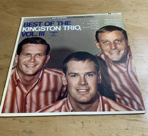 The Kingston Trio - Best Of, Vol.III (1966) Folk Rock LP Mono Vinyl Record - Foto 1 di 4
