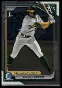 2024 Bowman Draft #BDC- 187 Rodney Green 1st Bowman Chrome - Picture 1 of 2