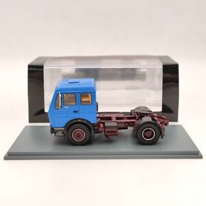 NEO SCALE MODELS 1:43 MERCEDES BENZ 1632 NG73 1973 Truck Resin Car Limited Blue