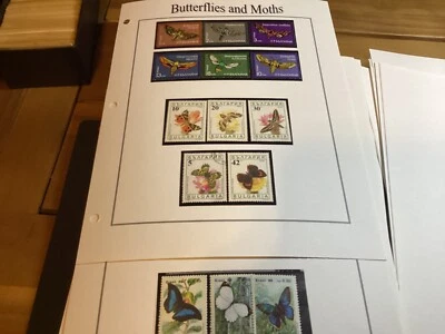 Juegos de Mariposas ICOLLECTZONE Brasil y Bulgaria (A700-17) Foto 1 de 4