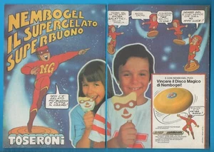 TOSERONI Gelati Nembogel pubblicità advertising werbung italian clipping MA1246 - Picture 1 of 1