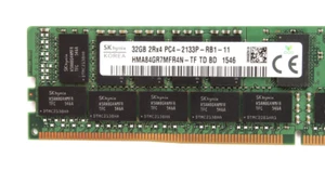 SK Hynix 32GB DDR4 2133MHz RDIMM (HMA84GR7MFR4N-TF) Registered ECC Server RAM - Photo 1/2