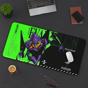 Evangelion Eva 01, Schreibtischunterlage, Anime Mauspad, Gaming Schreibtisch Zubehör, ROG, ASUS - Bild 1 von 15