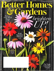 BETTER HOMES & GARDENS Magazine - August 2018 - Features Stress-Free Meal Prep - Picture 1 of 1