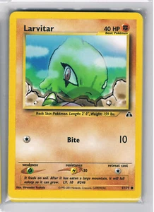 POKEMON NEO DISCOVERY LARVITAR CARD 57/75 - FREE P&P - Picture 1 of 1