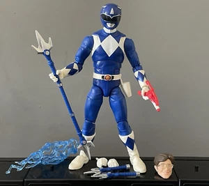 Figura de acción Power Rangers Lightning Collection Mighty Morphin Blue Ranger 6" - Imagen 1 de 4