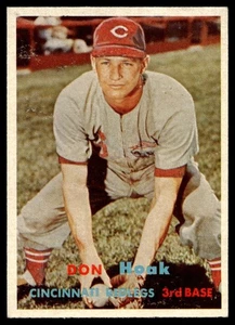 1957 Topps Don Hoak Cincinnati Reds #274 C36 - Picture 1 of 2