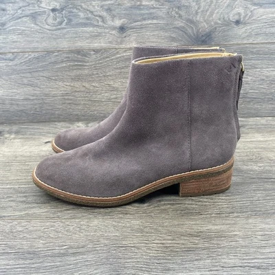 Botas Chelsea de gamuza Sperry Top-Sider con cremallera trasera para mujer talla 7,5 gris STS82061 Foto 1 de 4