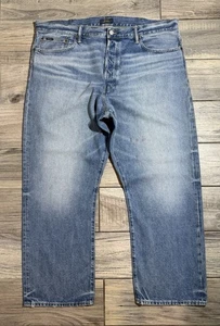 New Polo Ralph Lauren Mens Vintage Classic Fit Denim Jeans Sz. 38/30 $168 - Picture 1 of 11