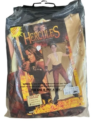 Disfraz de Hércules Viajes Legendarios Hércules 1996 Niño Edad 12-14 De colección/Raro Foto 1 de 2