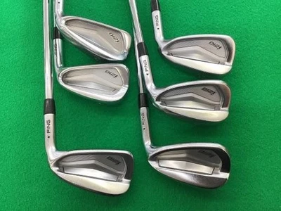 Ping i210 Eisensatz 5-9, Pw 6tlg Flex Stiff Dynamic Gold S200 Stahl - Bild 1 von 4