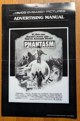 "Phantasm" 1979 Original Horror Movie Pressbook/Advertising Manual, Ads & Press - Image 1 of 4