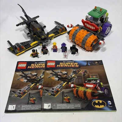 Lego DC Comics Super Heroes 76013 Batman/Joker Steam Roller With manuals No Box - Image 1 of 4