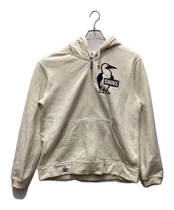 CHUMS Booby Logo Zip Hoodie ivory CH00-1420 - Picture 1 of 4