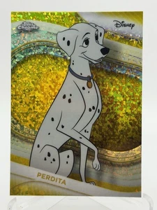 2025 Topps Chrome Disney Perdita Yellow Mini Diamond Refractor  - Bild 1 von 2