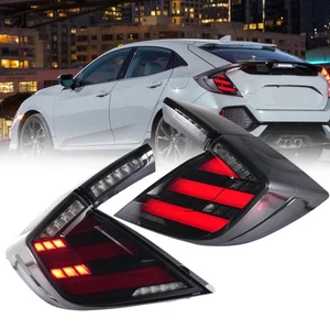 For Honda Civic Hatchback FK7 FK8 Type-R 2016-2020 Rear Assembly LED Tail Lights - Picture 1 of 10