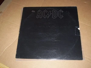 AC/DC Back In Black 1980 Atlantic SD16018  Columbia House Club Pressing Nm - Picture 1 of 6