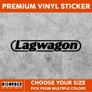 LAGWAGON [VINYL STICKER]-for Car/Truck WINDOW-LAPTOP-FOLDER-YOU PICK COLOR/SIZE - Bild 1 von 6