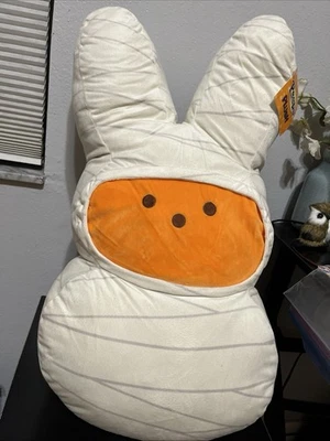 Halloween Peeps Jumbo 24" Mummy Bunny Plush NEW - Image 1 of 4
