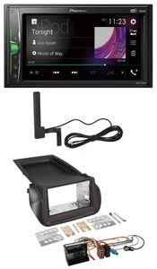 Pioneer MP3 DAB AUX 2DIN Bluetooth Autoradio für Citroen Nemo Peugeot Bipper - Bild 1 von 9