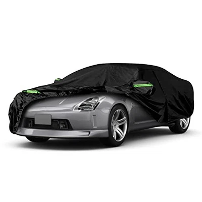 For Nissan 350Z 2003-2009 Waterproof Car Cover 6 Layers All Weather with Zipper Foto 1 de 4