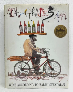The Grapes of Ralph Wine According to Ralph Steadman 1992 HB/DJ First U.S. Ed. - Foto 1 di 1