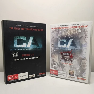 Crime Investigation Australia Complete Series Volumes 1-10 Foxtel (1-5 & 6-10) - Image 1 of 4