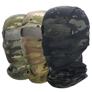 Máscara Completa Táctica UV-Anti Pasamontañas Militar Juego de Guerra Juegos con disfraces Casco Forro Gorra - Imagen 1 de 42