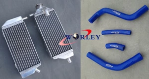 For Yamaha YZ250F YZF250 2014-2018 2015 2016 2017 Aluminum Radiator & Hose BLUE - Picture 1 of 9