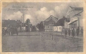 Lithuania - KALVARIJA Kalwaria - Main street during World War One - Picture 1 of 2