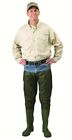 Caddis Wading Systems Ca2301w10 2 Ply Nylon/Pvc Hip Boots, Cleated Sole, Green,