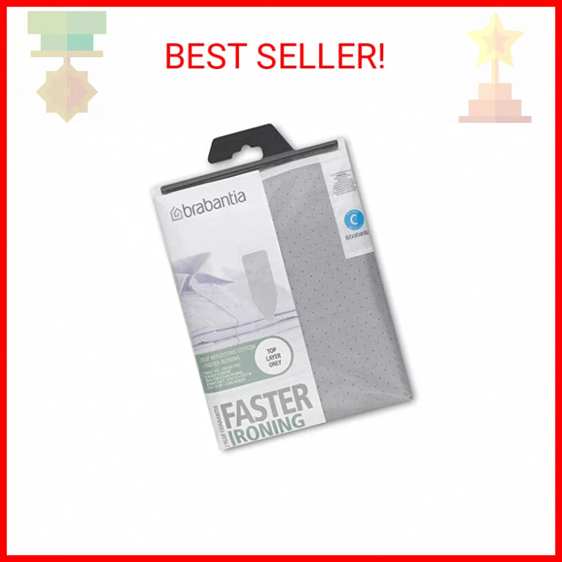 Cubierta de tabla de planchar de repuesto Brabantia talla C (49 x 18 pulgadas) con F duradera Foto 1 de 2
