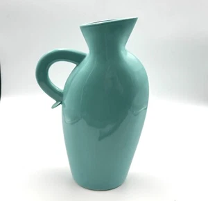 Lindt Stymeist Colorways Pitcher Vase Turquoise Vintage Decanter Craft GREAT - Picture 1 of 9