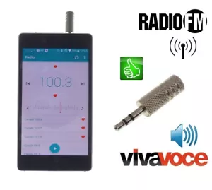 B8 Antjack II Antenna Radio Fm Gory Headset Viva Voice for Smartphone Cel - Imagen 1 de 4