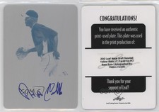 2012 Leaf Metal Draft Printing Plate Yellow 1/1 Phillips Castillo #BA-PC1 Auto