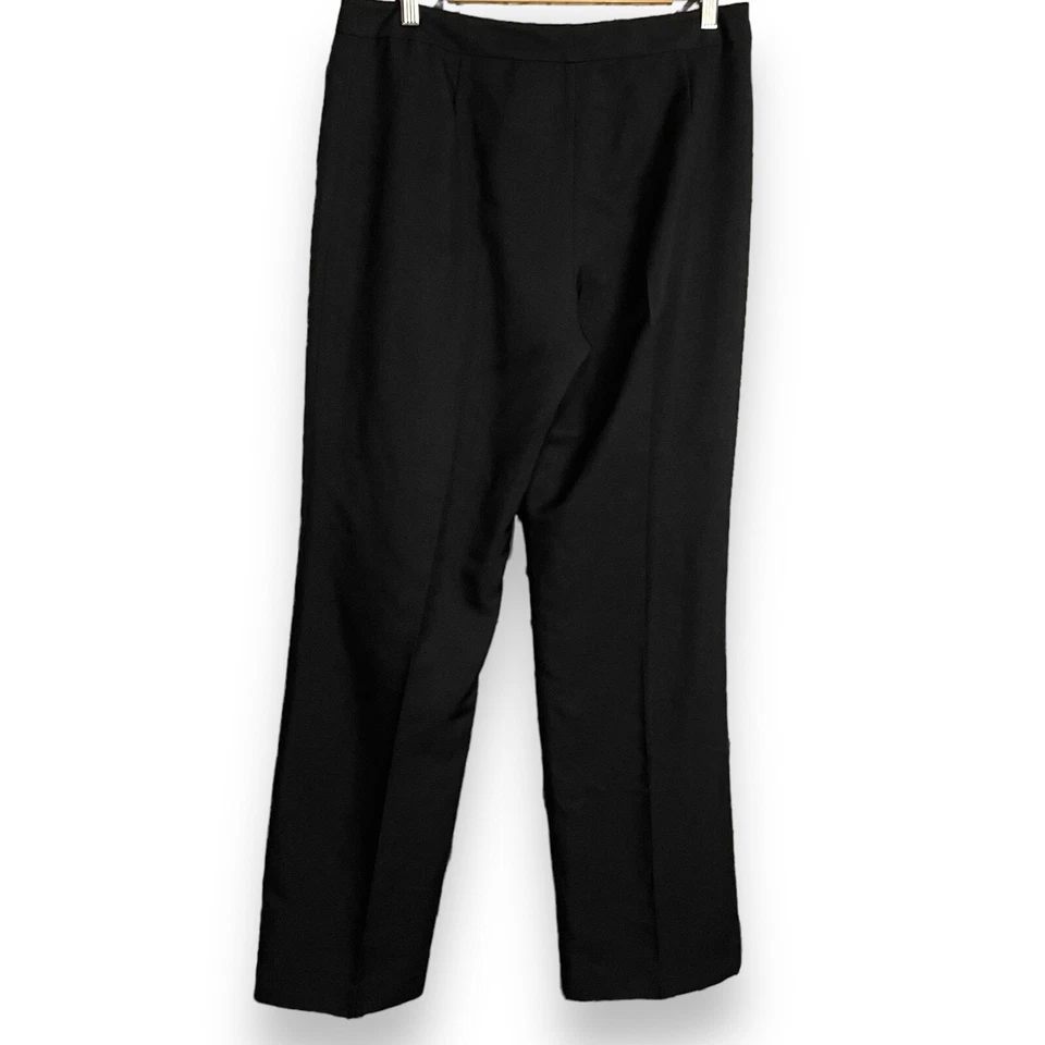 Le Suit Dress Pants Women's 10 Black Lined Formal Dark Academia Business Casual - Image 1 of 4