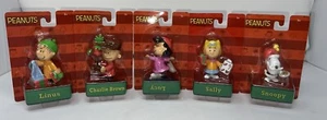 Vintage PEANUTS WEIHNACHTEN SAMMLER SET FIGUR 5 Stück - Bild 1 von 17