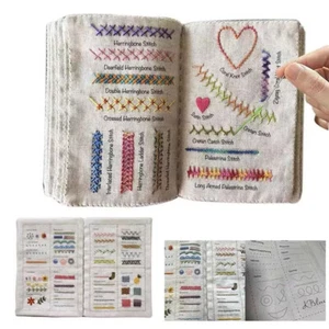 DIY Stitch Book Embroidery Sewing Book Essentials for Embroiderers Beginners AU - Picture 1 of 18