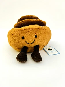 Jellycat Amuseables Cinnamon Bun Plush, Rare Finding - Jellycat Amuseables Plush - Picture 1 of 10