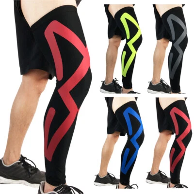 Sports Protection Knee Pads Compression Elastic Thigh Leg Sleeve Basketball 1PC - Bild 1 von 4