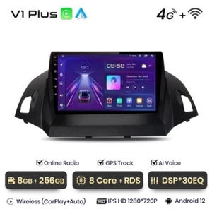 Autoradio Ford Kuga- C Max 2013- 2016 8G+256GB 8Core 4G+WIFI Carplay-Androidauto - Imagen 1 de 9