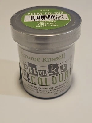 Color de cabello semipermanente Jerome Russell Punky color verde primavera 1436 Foto 1 de 4